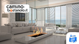 Camino bioetanolo: il calore del design con il risparmio di Hubix Cashback